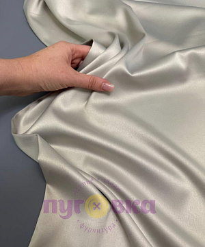 Корсетный атлас-стрейч цвет жемчуг