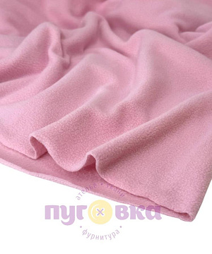 Флис цвет нежно розовый