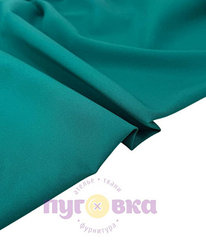 Габардин цвет т.бирюза 619
