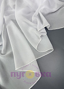 Креп-шифон "Сахар" цвет белый