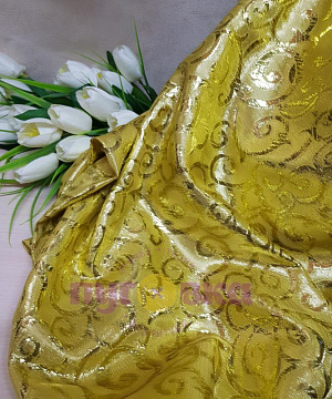 Парча цвет зеленый 1,5 