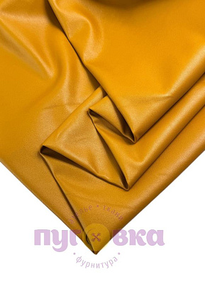 Эко-кожа стрейч цвет горчица