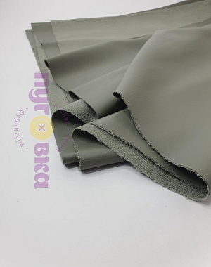 Кожа стрейч на замше цвет фисташка 12