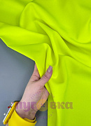 Габардин цвет желтый неон 425