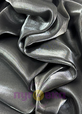 Органза кристалл цвет сталь