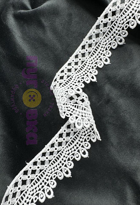 Кружево белое 4,5 см GGМ-4303