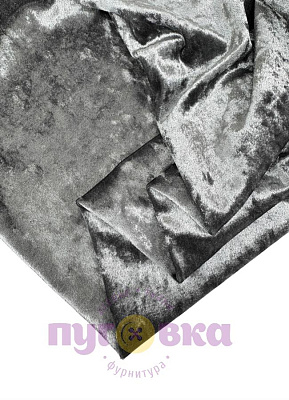 Велюр мрамор цвет графит