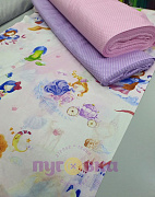 Бязь постельная с рисунком Сказки ОСТАТОК