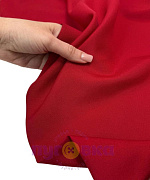 Габардин цвет красный 17