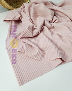 Трикотаж Лапша 3 мм цвет пудра