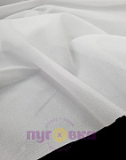 Дублерин термоклеевой тонкий (шифон) цвет белый/ Франция