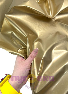 Кожа лаке цвет золото