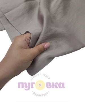 Тенсель-шелк цвет серый жемчуг