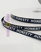 лента репсовая Honesty/Fashion 1 см цвет черный
