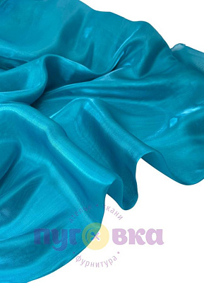 Органза цвет бирюза 813
