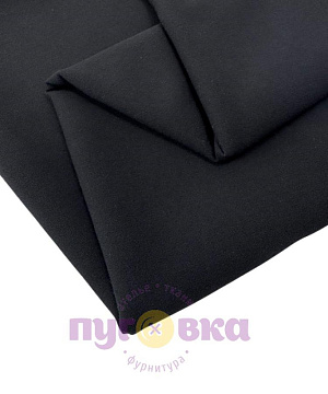 Ткань костюмная Мия цвет черный