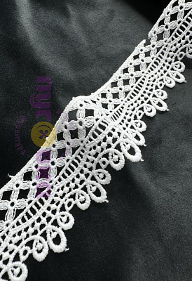 Кружево белое 4,5 см GGМ-4303