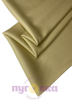 Сатин кристалл стрейч цвет песочный