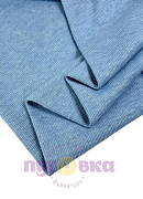 Трикотаж лапша Мохер цвет голубой