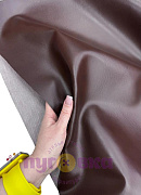 Кож.зам мебельный цвет коричневый КРС