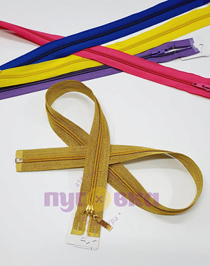 Молния цепь тип 5 70 см ЗОЛОТО