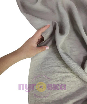 Тенсель-шелк цвет серый жемчуг