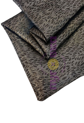 Парча цвет темн.серебро 1,1