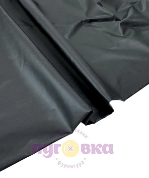 Плащевая ткань плотная цвет черный