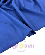 Вискоза-сатин стрейч цвет синий