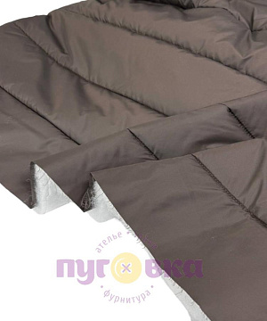 Курточная стежка Полоска цвет шоколад /200 гр