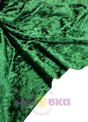 Велюр мрамор цвет изумруд