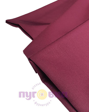 Вискоза-сатин стрейч цвет марсала