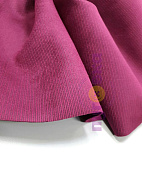 Замша на трикотаже рубчик цвет фуксия