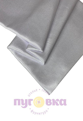 Креп сатин, белый