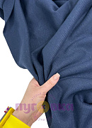 Трикотаж лапша Мохер цвет т.синий