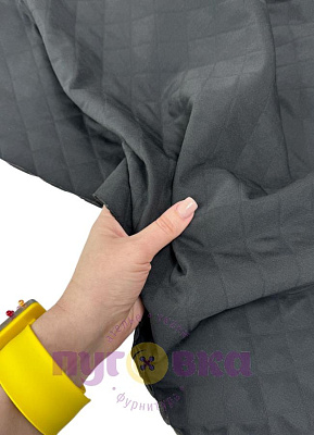 Трикотаж капитоний цвет черный