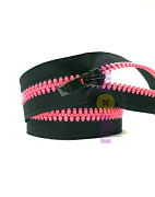 Молния трактор 60 см НЕОН розовый