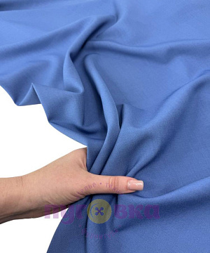 Ткань костюмная Оливия цвет деним