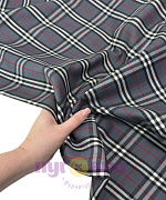 Клетка костюмная цвет серый 8