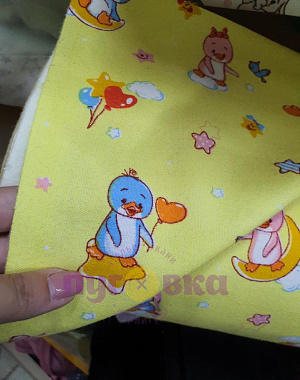 Фланель с рисунком