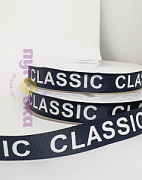 лента репсовая Classic 2,5 см цвет черный