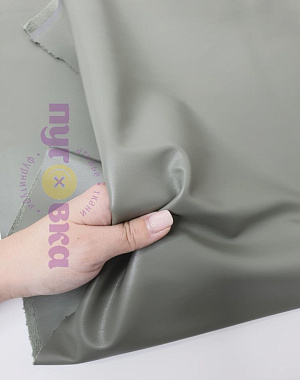 Кожа стрейч на замше цвет фисташка 12