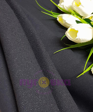 Дублерин термоклеевой плотный цвет черный