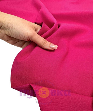 Габардин цвет малина 204