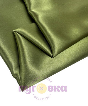 Атлас креп цвет хаки