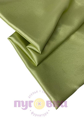 Креп сатин, оливка