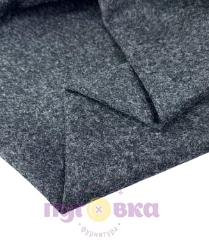 Пальтовая шерсть цвет графит