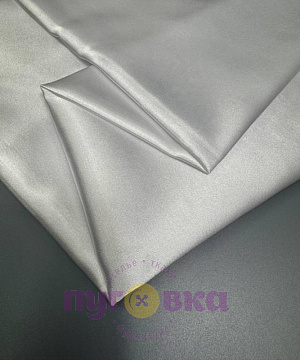 Атлас стрейч цвет белый