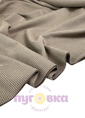 Микрозамша кордрой цвет бежевый