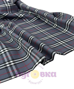 Клетка костюмная цвет серый 8